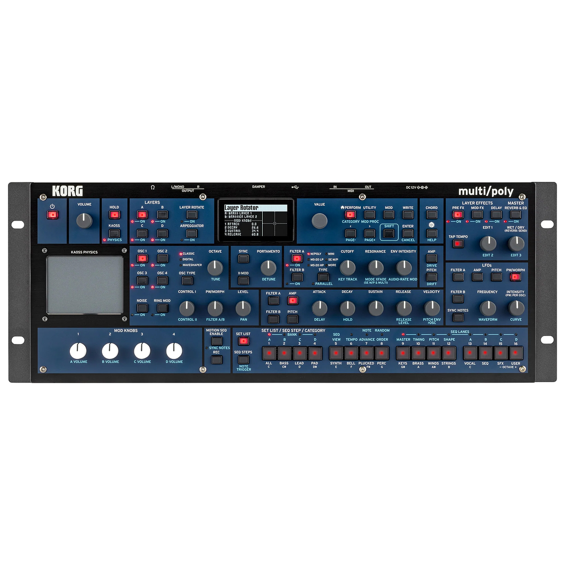 Korg Multipoly Sintetizador Modelado Analógico 2
