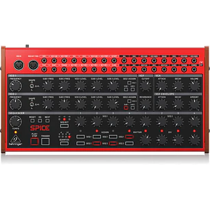 Behringer Spice Sintetizador Analógico Semi Modular Polirrítmico
