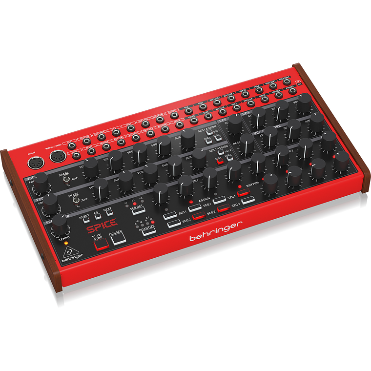 Behringer Spice Sintetizador Analógico Semi Modular Polirrítmico 4