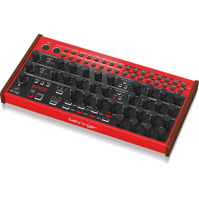 Behringer Spice Sintetizador Analógico Semi Modular Polirrítmico 5