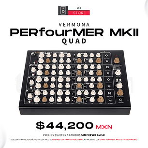 Vermona PERfourMER MkII Quad Sintetizador