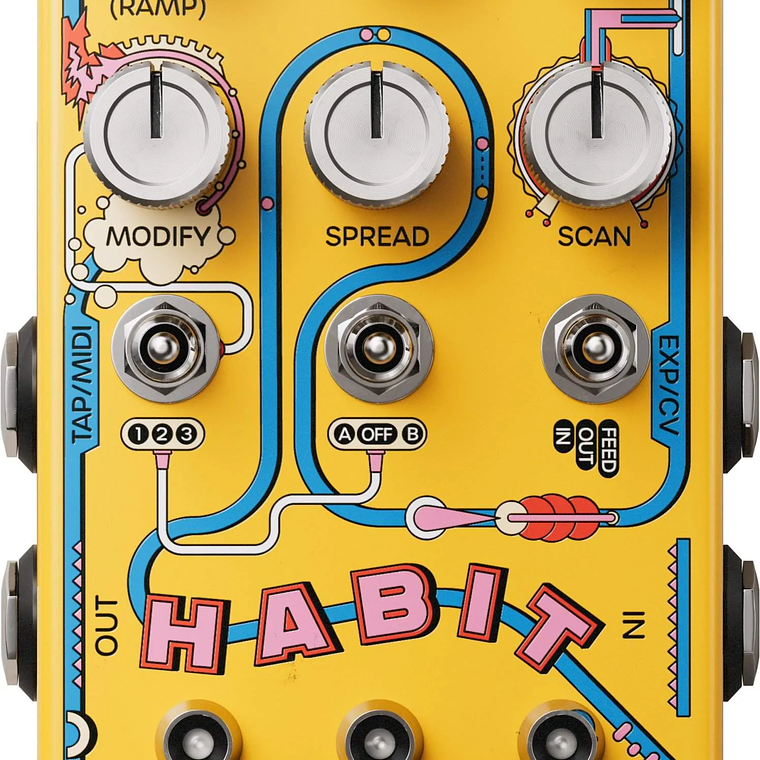 Chase Bliss Habit Pedal de Delay 2