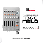 Teenage Engineering TX 6 Field Interfaz De Audio Portátil 1