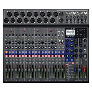 Zoom Livetrak L20 Mezcladora Digital Multicanal para Grabación