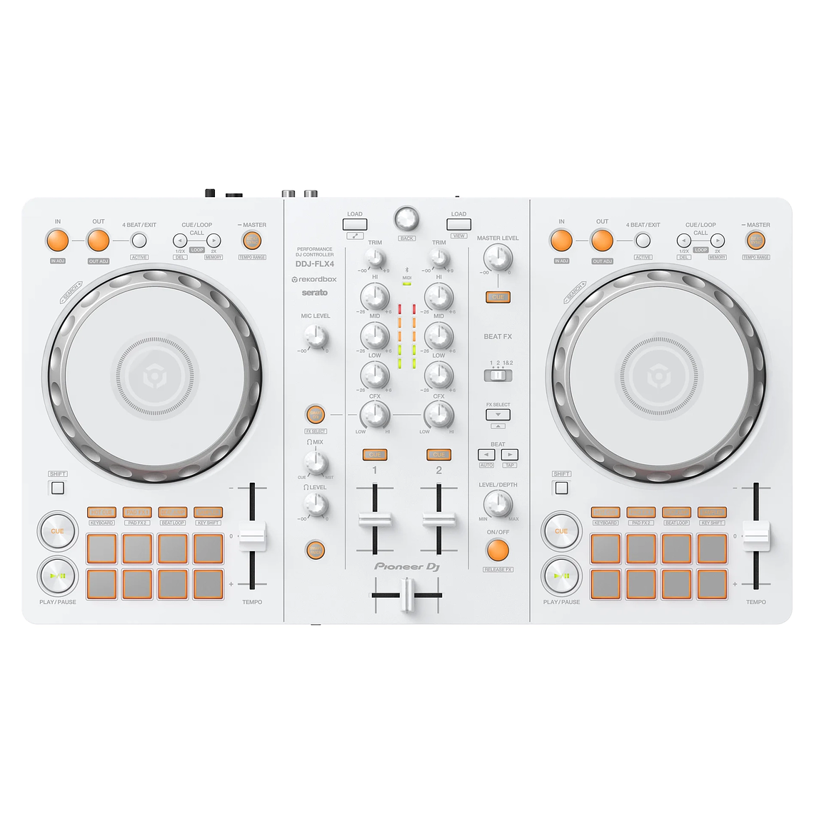 Pioneer DJ DDJ FLX4 Edición Limitada White Controlador para DJ de 2 Canales 2