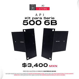 API Kit para Serie 500 6B Orejas para Rack