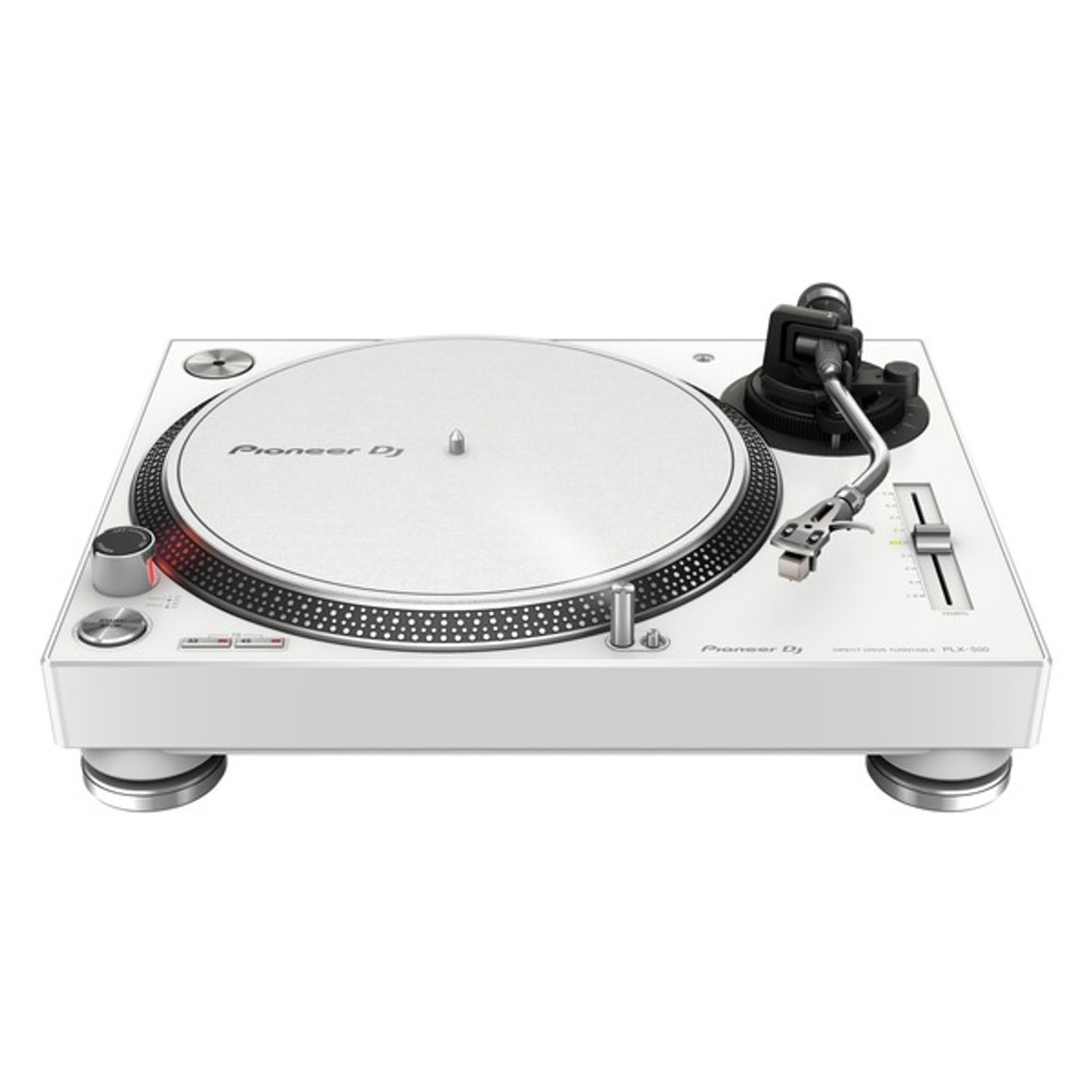 Pioneer DJ PLX 500 White Tornamesa para DJ (2 Piezas) + DJM 250 Mk2 Mezcladora para DJ + De Regalo Pioneer DJ RB VD2 Vinilos de Control Cabina Completa 5