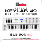 Arturia Keylab 49 MkII White Teclado Midi 1