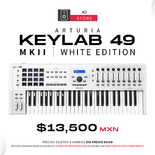Arturia Keylab 49 MkII White Teclado Midi