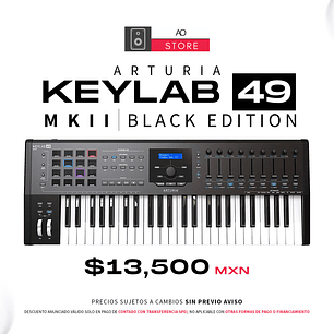 Arturia Keylab 49 MkII Black Edition Teclado Midi