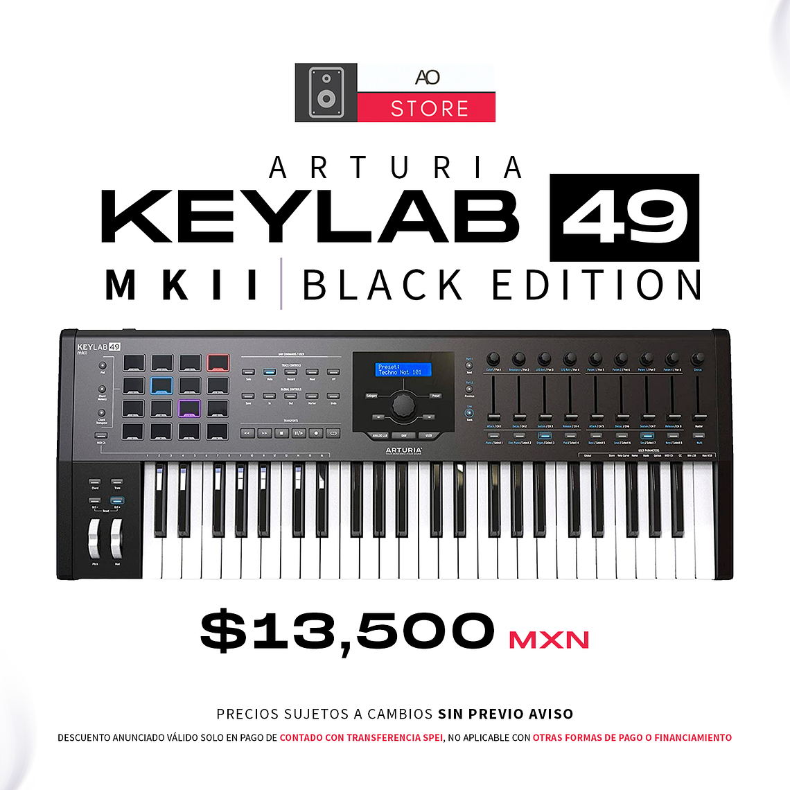 Arturia Keylab 49 MkII Black Edition Teclado Midi 1