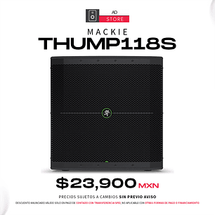 Mackie Thump118S Subwoofer Activo