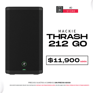 Mackie Thrash212 GO Bocina Activa Con Bateria
