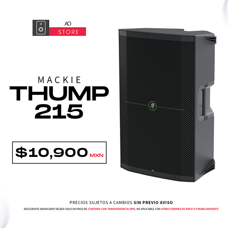 Mackie Thump215 Bocina Activa 1