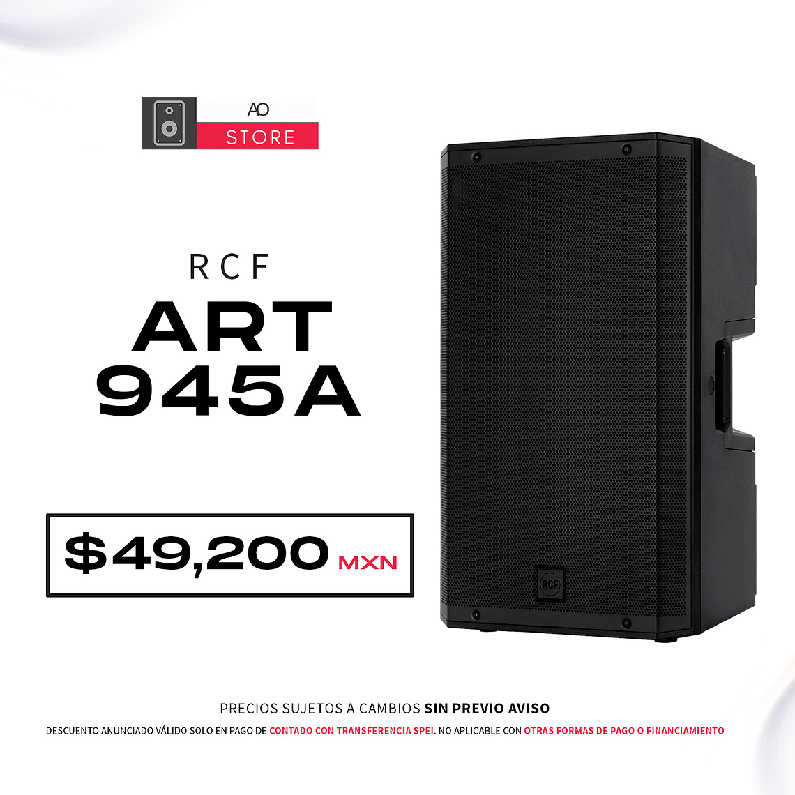 RCF ART 945A Bocina Activa 1