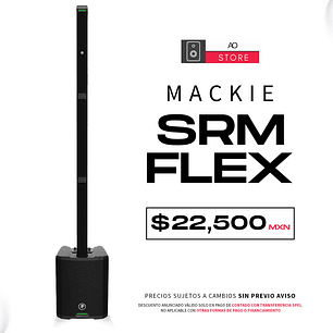 Mackie SRM Flex Sistema de Audio en Torre