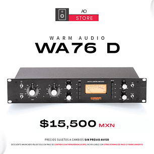Warm Audio WA76 D Compresor