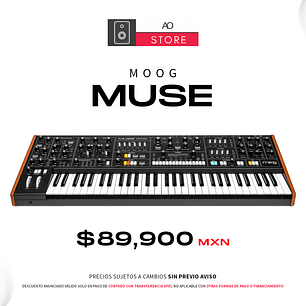 Moog Muse Sintetizador Polifónico Analógico