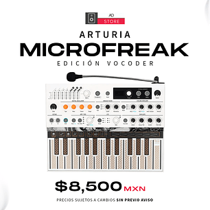 Arturia MicroFreak Edición Vocoder Sintetizador Híbrido