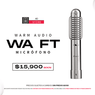 Warm Audio WA FT Micrófono de Cinta