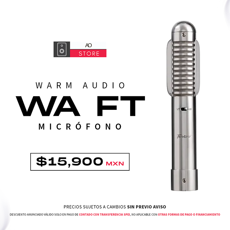 Warm Audio WA FT Micrófono de Cinta 1