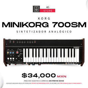 Korg miniKORG 700Sm Sintetizador Analógico