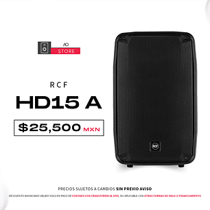 RCF HD15 A Bocina Activa