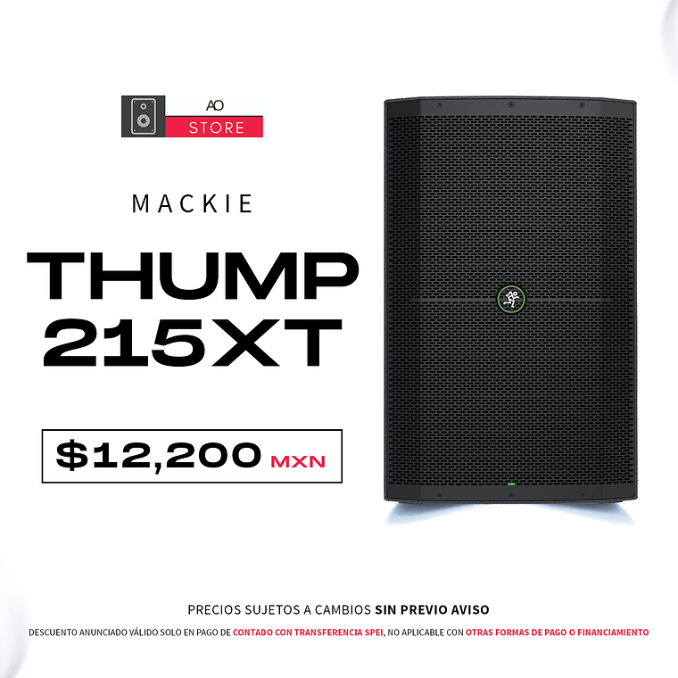 Mackie Thump215XT Bocina Activa 1