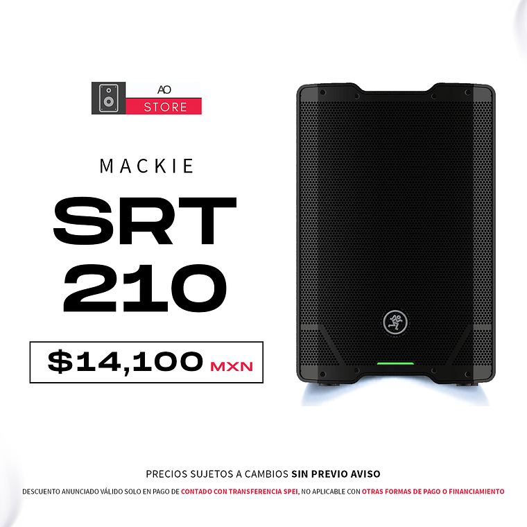 Mackie SRT210 Bocina Activa 1