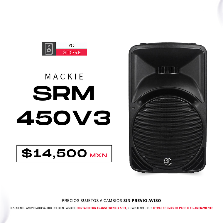 Mackie SRM450v3 Bocina Activa 1