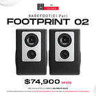 Barefoot Sound Footprint 02 Monitores de Estudio (2 Piezas) 1