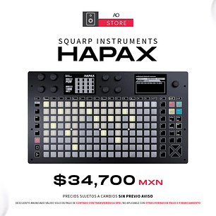 Squarp Instruments Hapax Superficie Midi y Secuenciador 