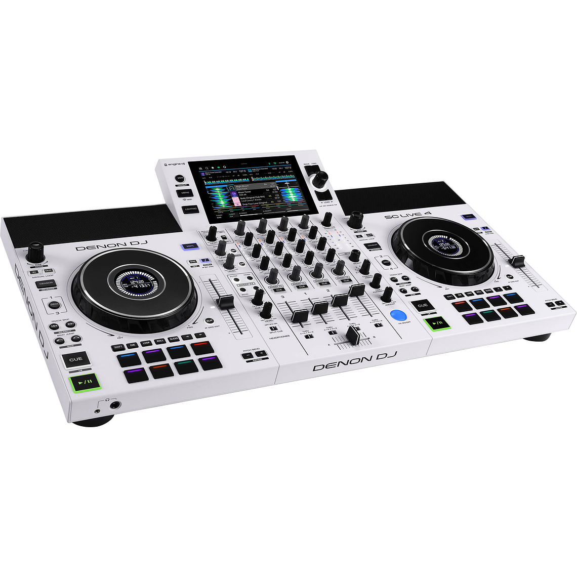 Denon DJ SC Live 4 Edición White Reproductor Multimedia de 4 Canales para DJ 3