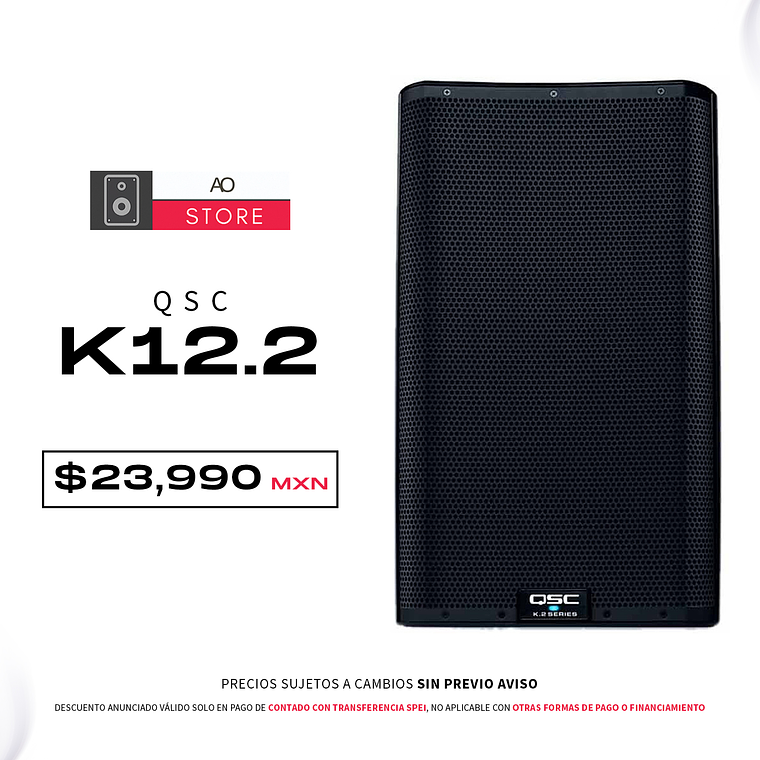 QSC K12.2 Bocina Activa 1