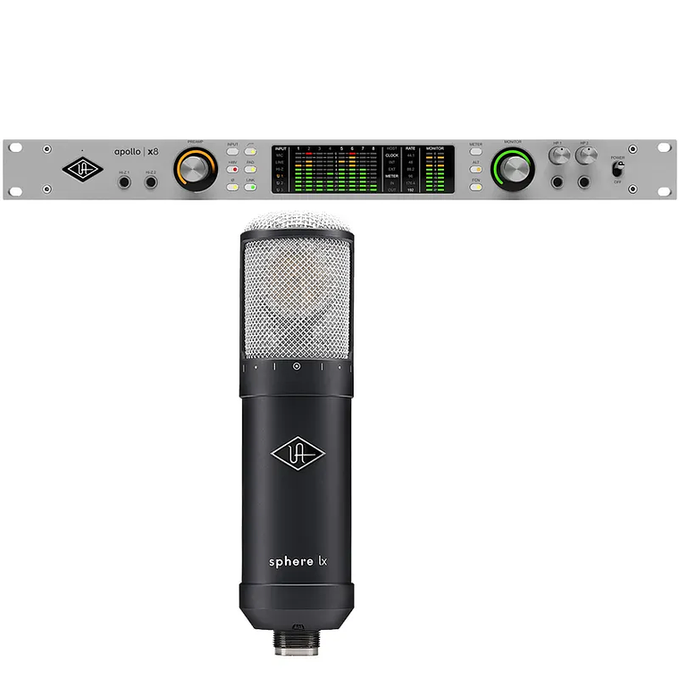 Universal Audio Apollo x8 Gen 2 Essentials+ Edition Thunderbolt + Universal Audio Sphere LX  2