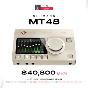 Neumann MT 48 Interfaz de Audio