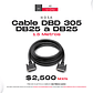 Cable Hosa DBD 305 DB25 a DB25 1.5 Metros - Miniatura 1