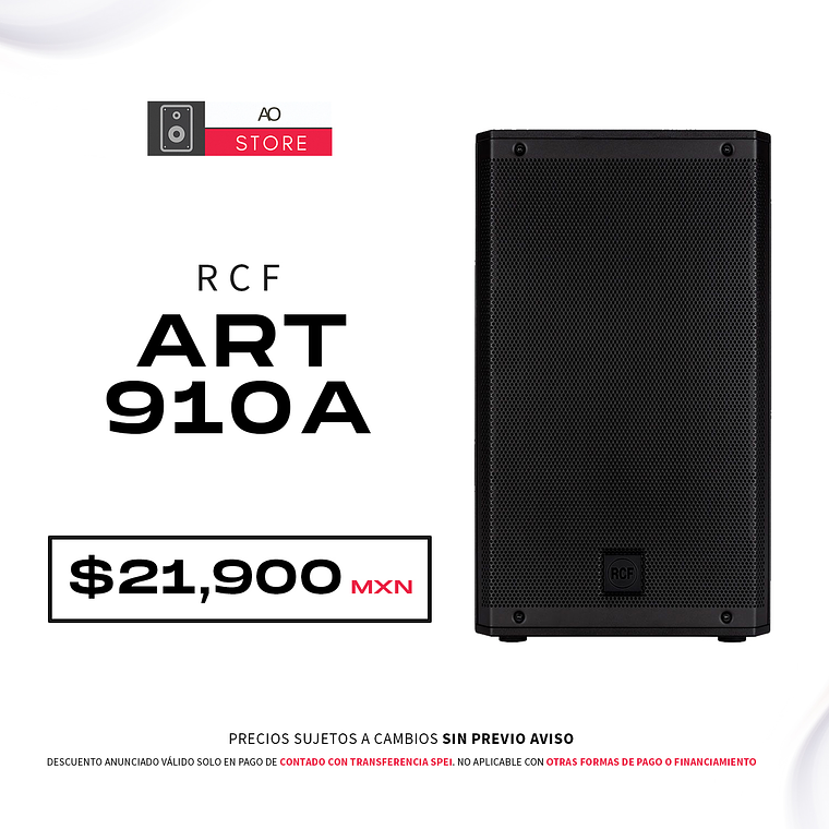 RCF ART 910A Bocina Activa 1