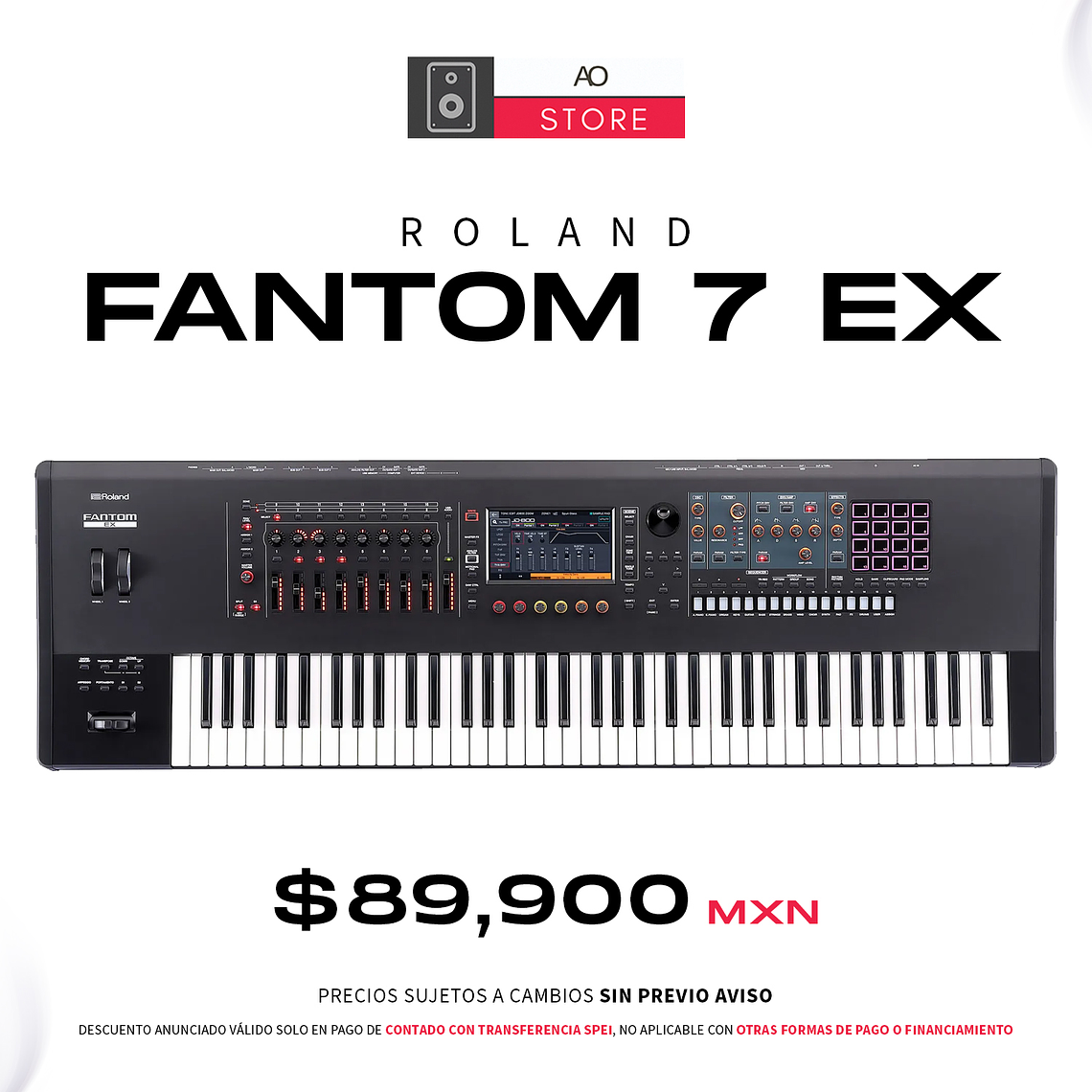 Roland Fantom 7 Ex Estación de Producción Workstation 1