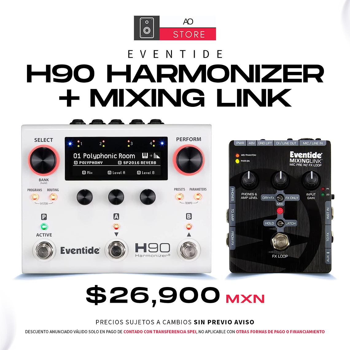 Eventide H90 Harmonizer + Eventide Mixing Link 1