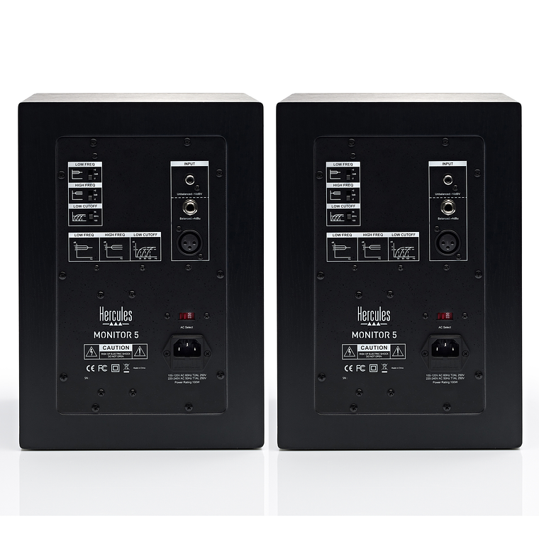Hercules DJ Monitor 5 Monitores de Estudio (2 Piezas) 5