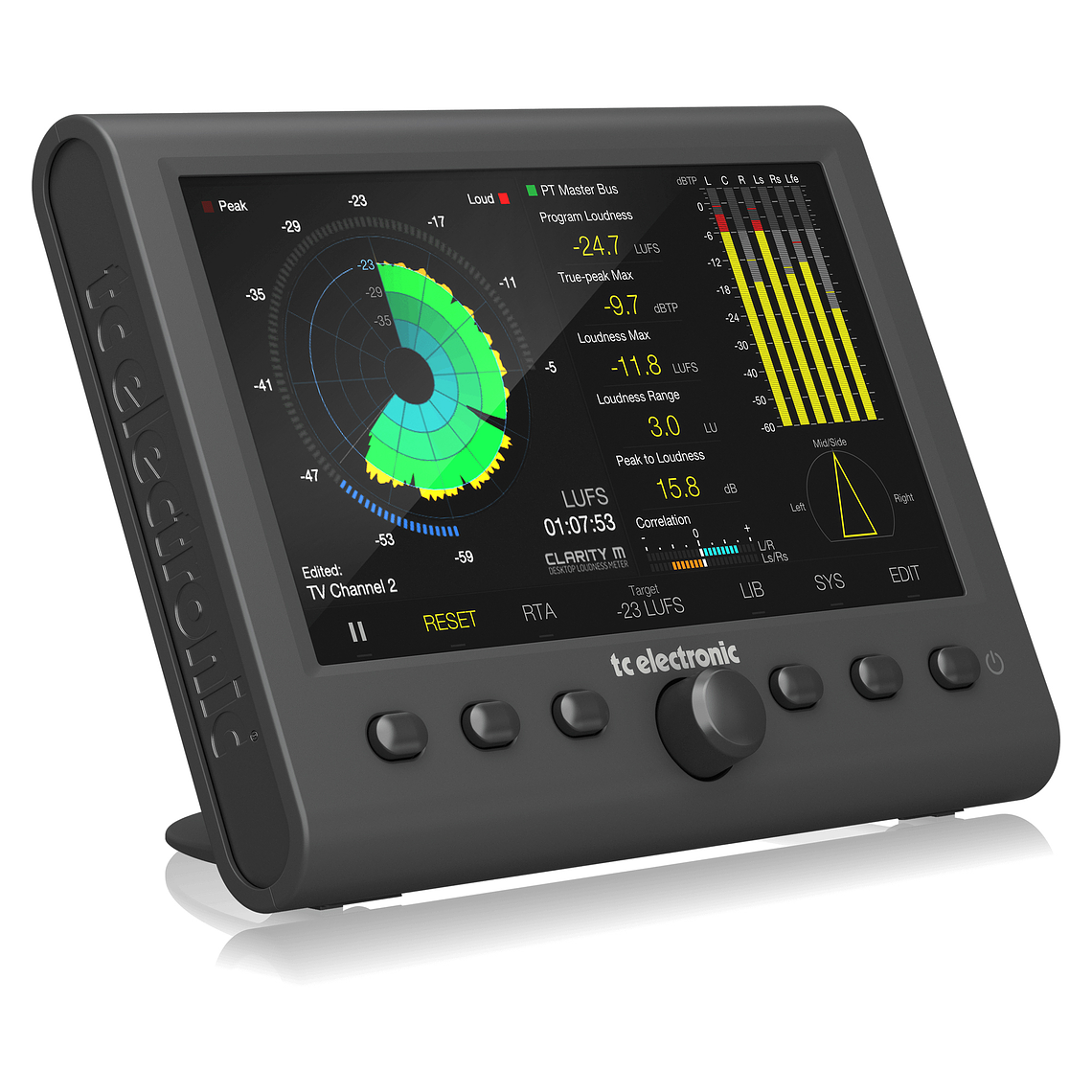 TC Electronic Clarity M 2.0 Medidor de Sonoridad 2