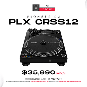 Pioneer DJ PLX CRSS12 Tornamesa para DJ