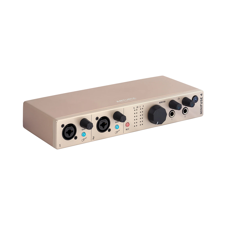 Arturia Minifuse 4 Edición Champagne Interfaz de Audio 6