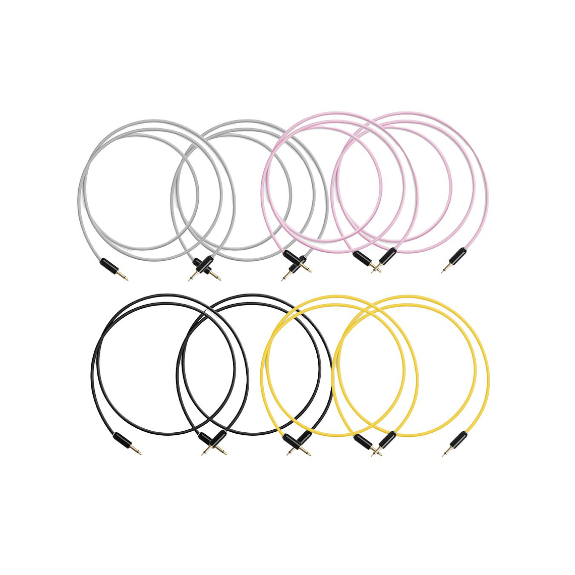 MyVolts Candycords Halo Led Modular Patch Paquete de Cables (8 Piezas) 2