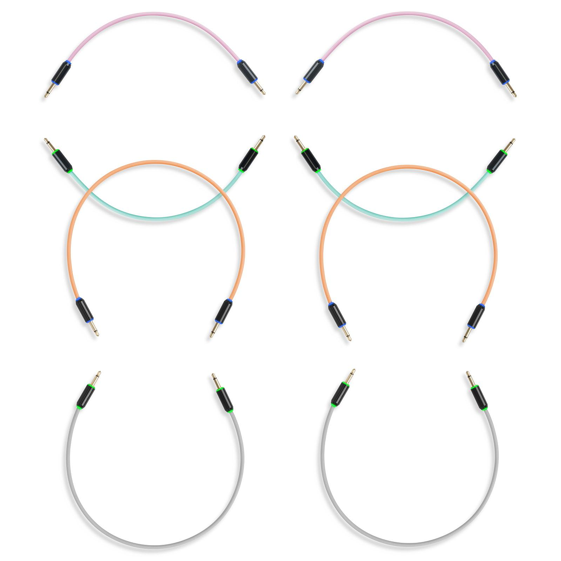 MyVolts Candycords Halo Led Modular Patch Paquete de Cables (8 Piezas) 4