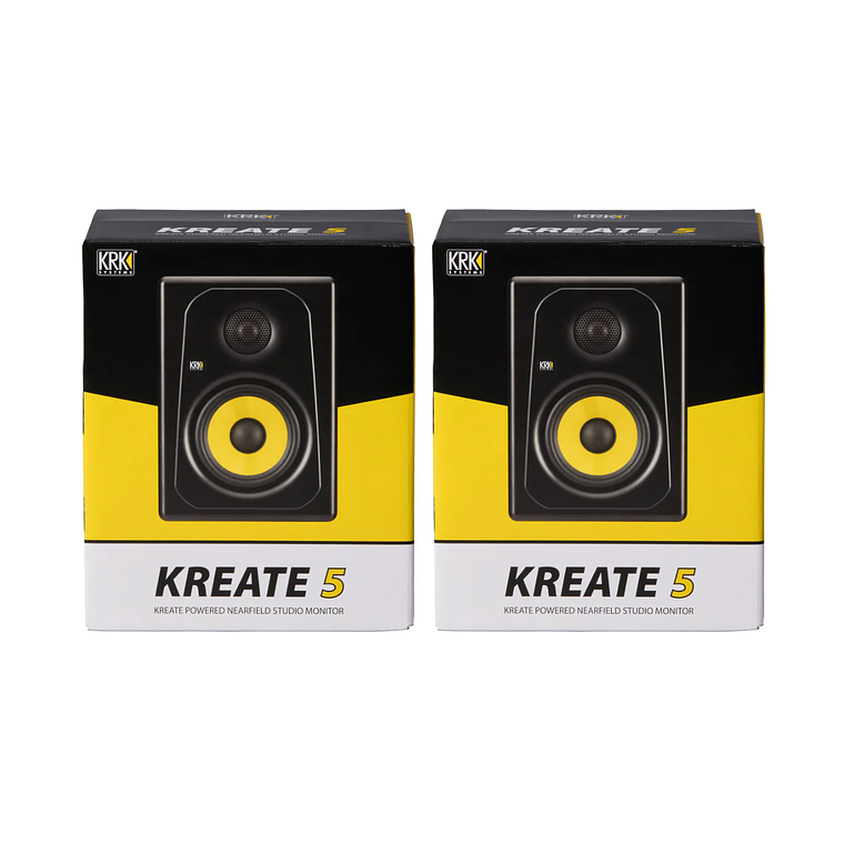 KRK Kreate 5 Monitores de Estudio (2 Piezas) 6