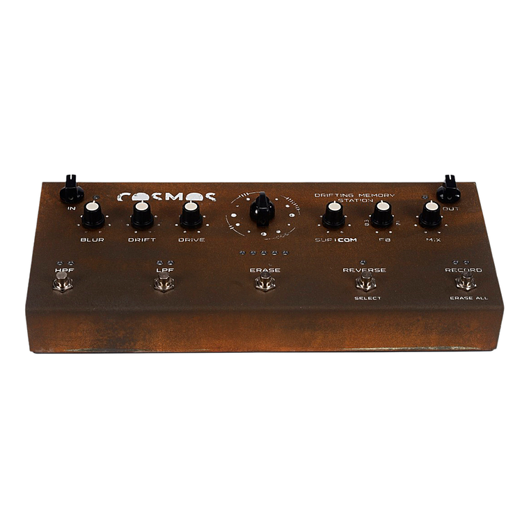 Soma Laboratory Cosmos Drifting Memory Station Edición Rust Pedal de Efectos 2