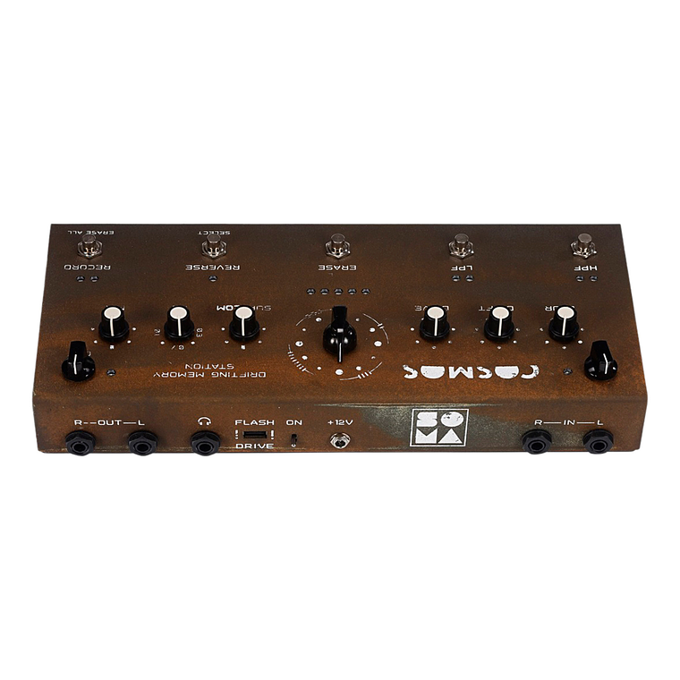 Soma Laboratory Cosmos Drifting Memory Station Edición Rust Pedal de Efectos 6