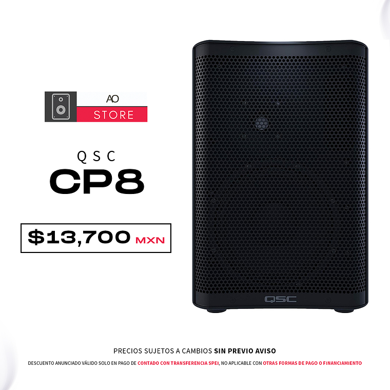QSC CP8 Bocina Activa 1